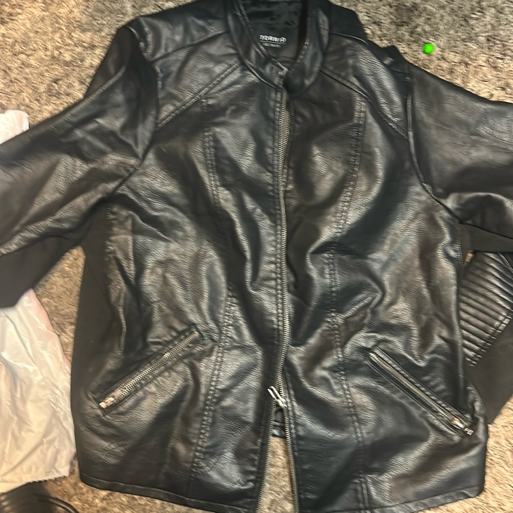 Very nice women’s torrid non-leather jacket size 2